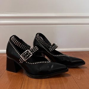 Jeffery Campbell Studded Pointed Heels